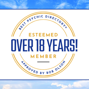BPD-Badge-18-Years Psychic Medium Lisa Bousson. Over 18 years on Best Psychic Directory as a top Psychic Medium.